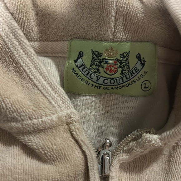 JUICY! Y2K Terry zip up - Picture 5 of 6